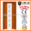 good quality pvc wooden door of double color design with handle